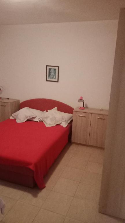 Postel nebo postele na pokoji v ubytování Zdenka javoran