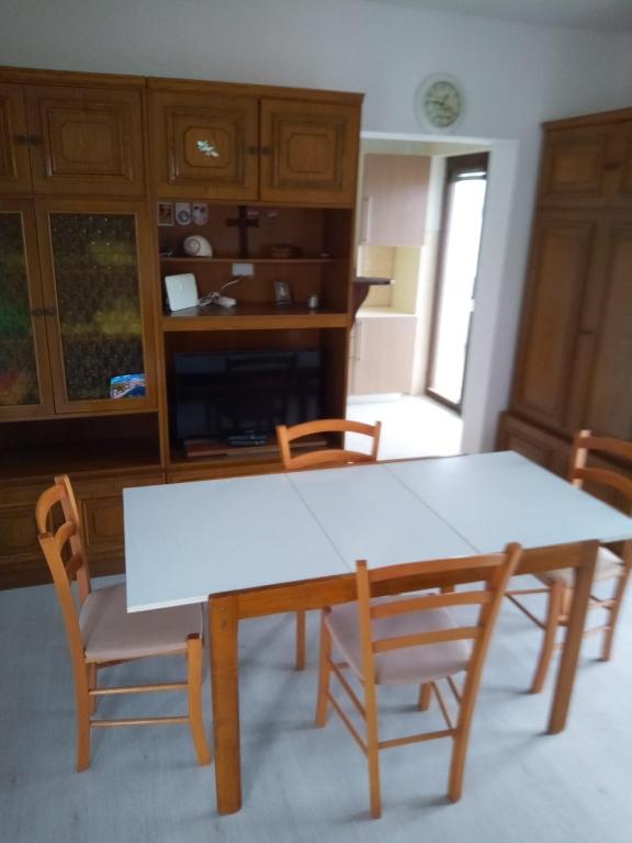 Kuchyň nebo kuchyňský kout v ubytování Zdenka javoran