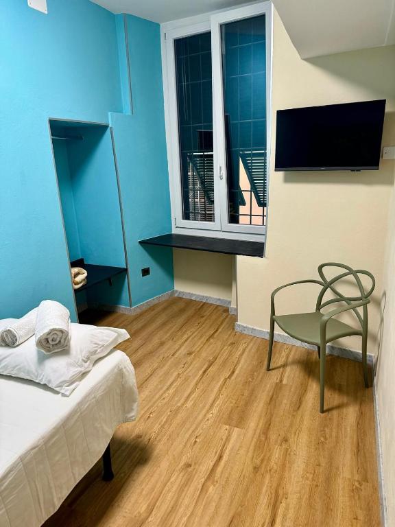TV a/nebo společenská místnost v ubytování Mini Hotel
