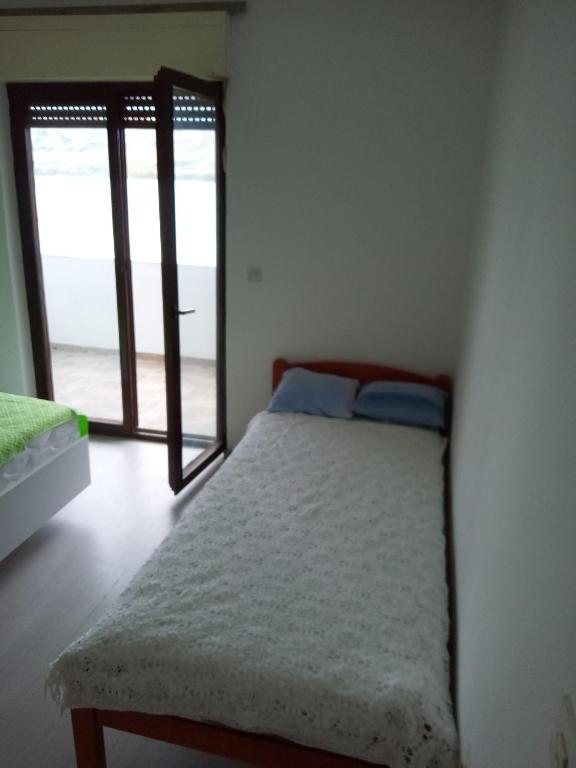 Postel nebo postele na pokoji v ubytování Zdenka javoran