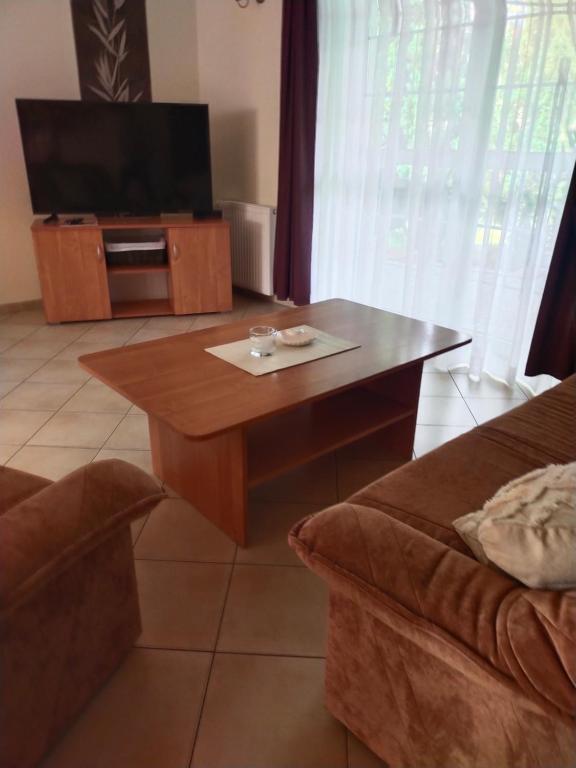 TV a/nebo společenská místnost v ubytování Arkadia
