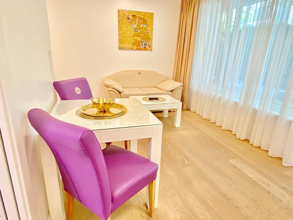 Posedenie v ubytovaní Steiner Residences Vienna Vorgartenstrasse