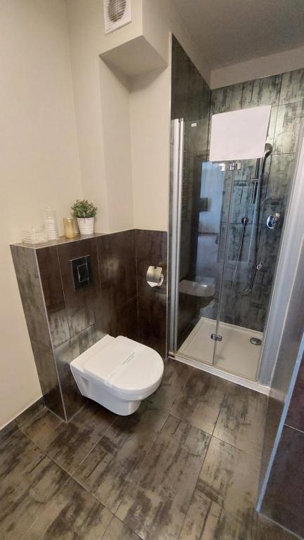 Kúpeľňa v ubytovaní 316 w ROYAL TULIP SAND 200 m do plaży DOBRUK APARTAMENTY