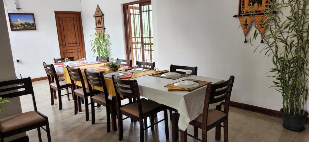 Restaurace v ubytování Windy Ridge Kandy