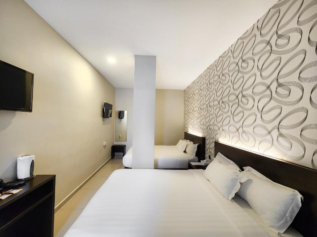 Izumi Hotel Bukit Bintang Kuala Lumpur - Deluxe Family Room, 2 Queen Beds