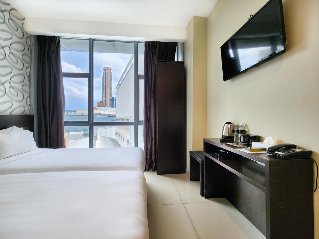 Izumi Hotel Bukit Bintang Kuala Lumpur - Superior Twin Room, View