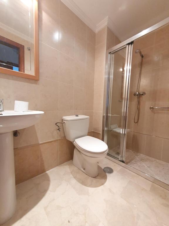 A bathroom at Reserva del Parque