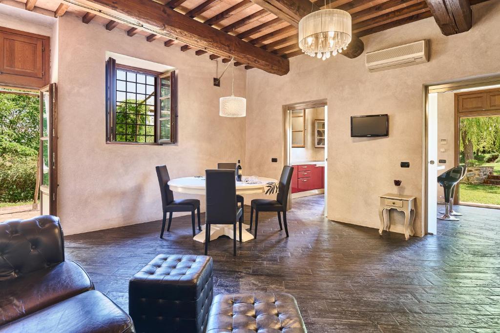 Posedenie v ubytovaní Borgo San Giusto