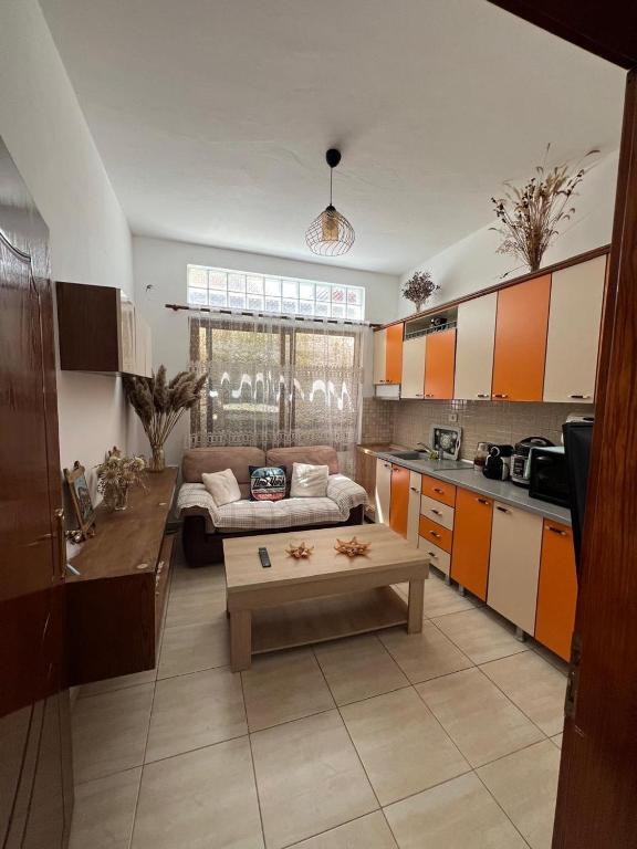 Kuchyň nebo kuchyňský kout v ubytování David Guesthouse