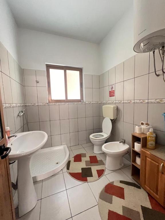 Koupelna v ubytování David Guesthouse
