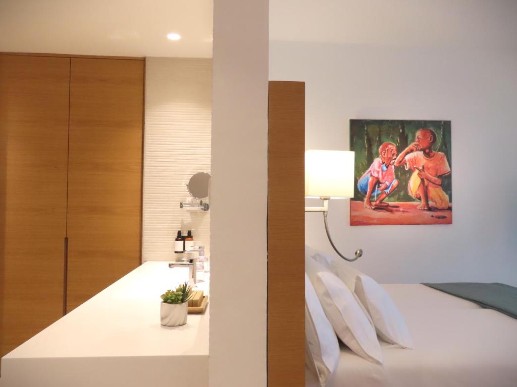 Postel nebo postele na pokoji v ubytování Barceló Praia Cape Verde
