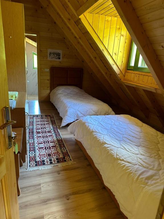 Postel nebo postele na pokoji v ubytování Heldi Eco Camping