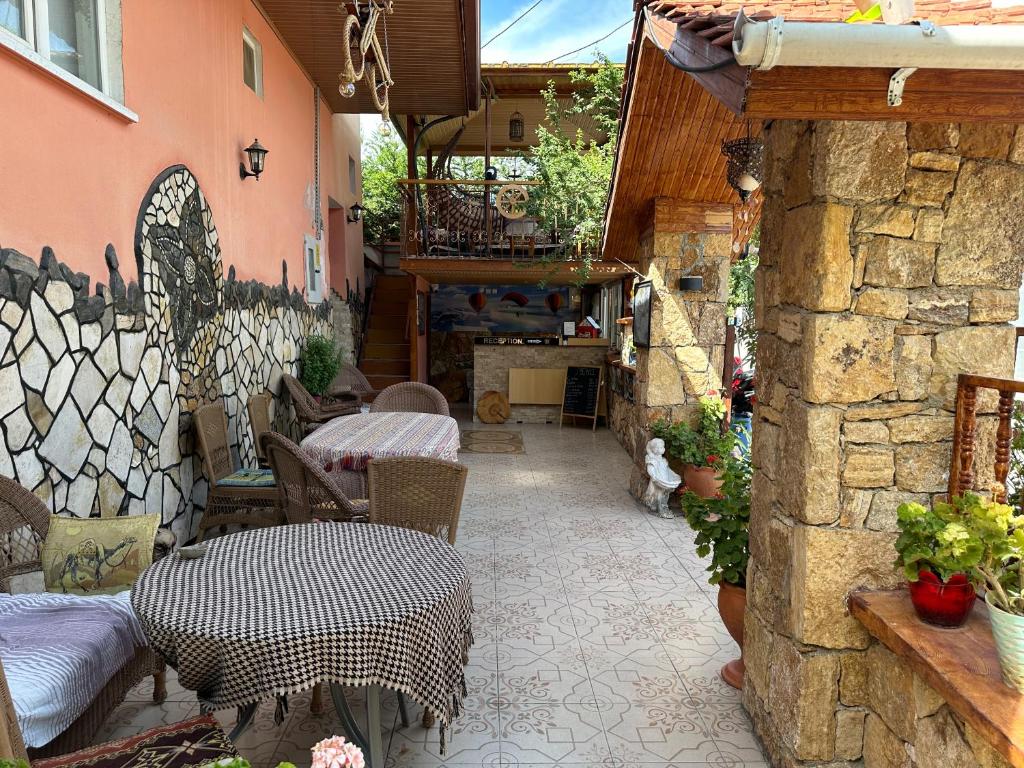 Αίθριο ή υπαίθριος χώρος στο Sinter Terasse House Hotel