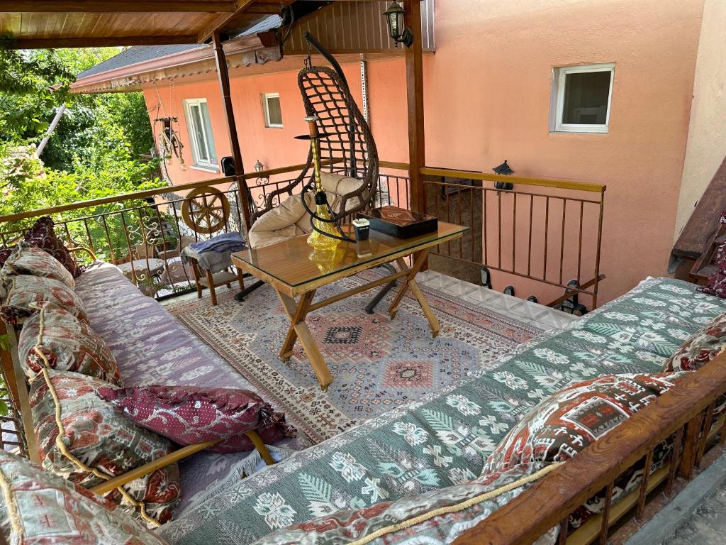 Μπαλκόνι ή βεράντα στο Sinter Terasse House Hotel