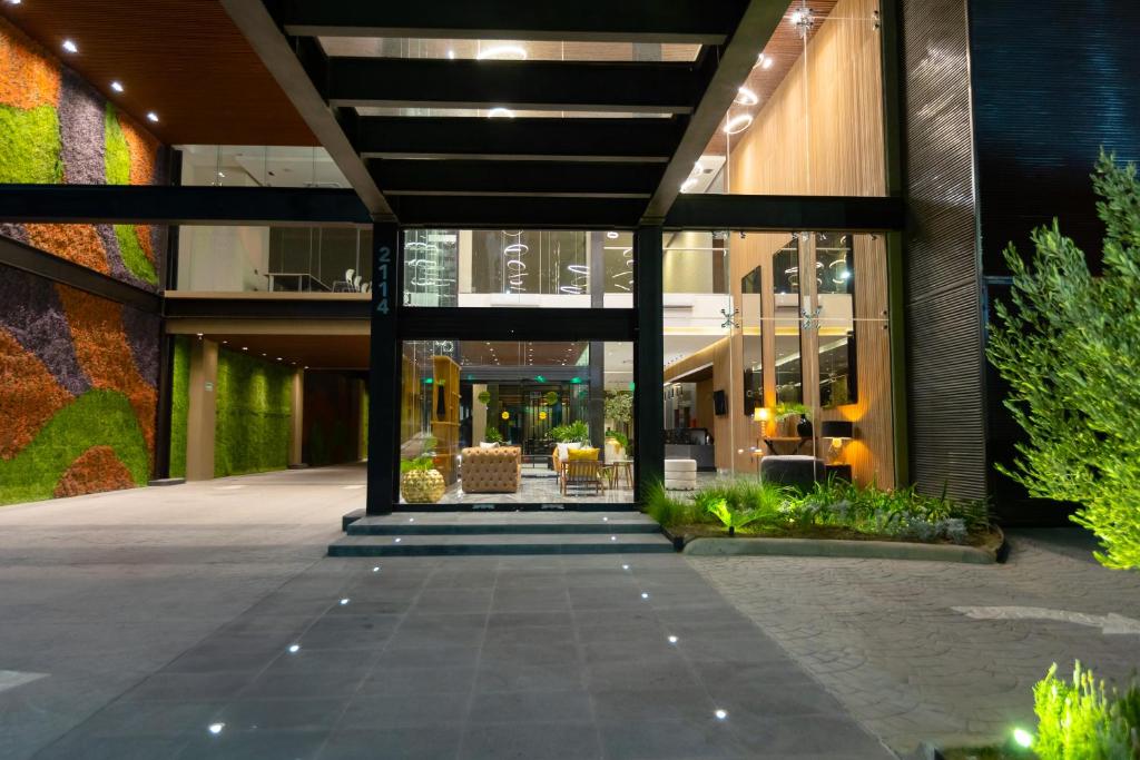 Budova, kde se hotel nachází