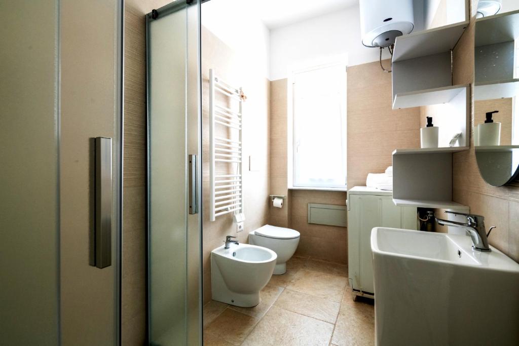 Koupelna v ubytování Riva Vieste Suites