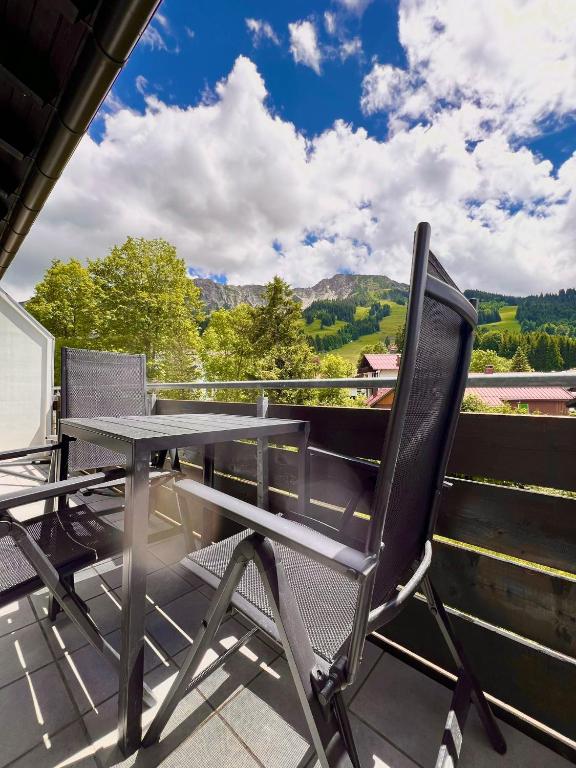 Nespecifikovaný výhled na hory nebo výhled na hory při pohledu z apartmánu