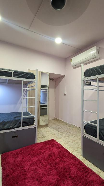 Postel nebo postele na pokoji v ubytování Cayzen
