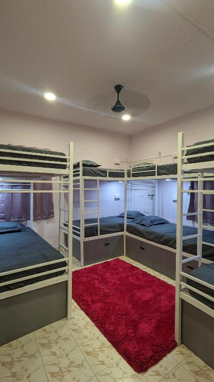 Postel nebo postele na pokoji v ubytování Cayzen