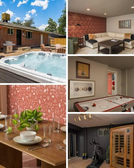 NEW Modern, Luxury Home with Hot Tub, Gym, Sauna, and 12 Minutes to ...