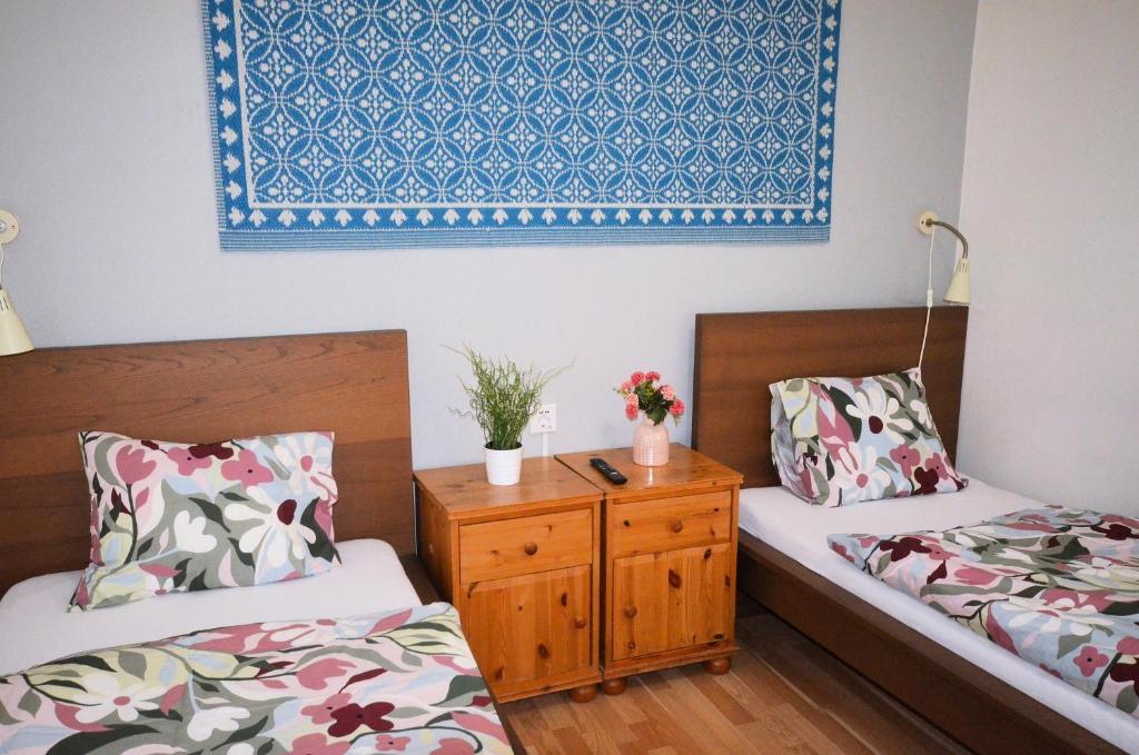 Postel nebo postele na pokoji v ubytování Travel&Joy backpackers
