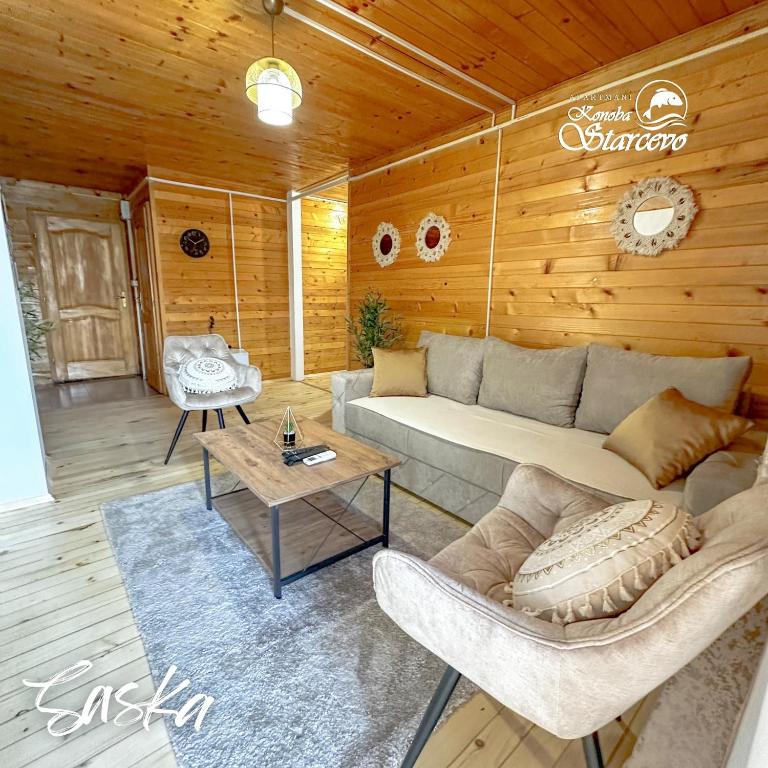 Zona de estar de Apartmani Konoba Starčevo