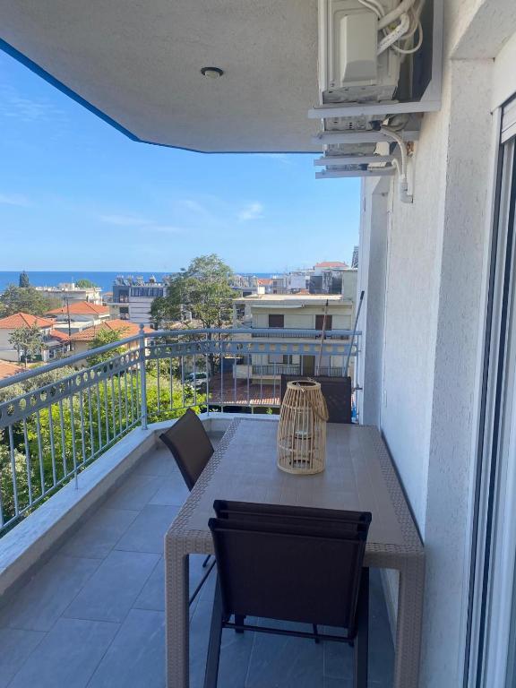 Balkón nebo terasa v ubytování Aegean View Apartment