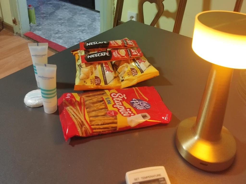 Jídlo v apartmánu nebo okolí
