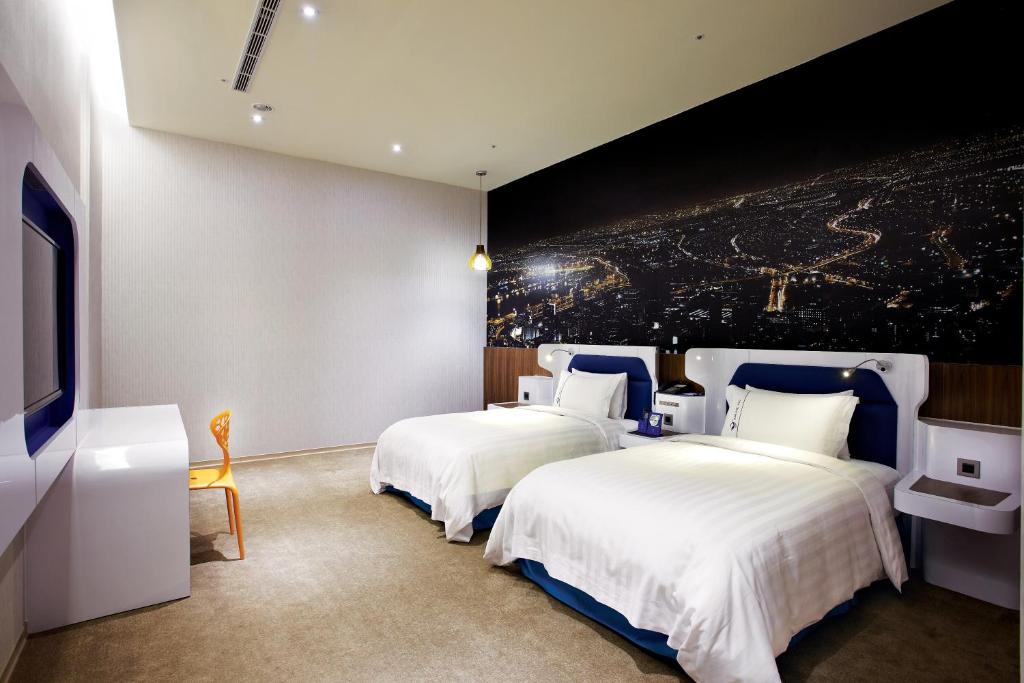 Airline Inn Green Park Way - Superior Twin Room - Geen Raam