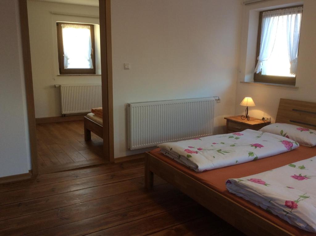 Postel nebo postele na pokoji v ubytování Atelier Reinhart