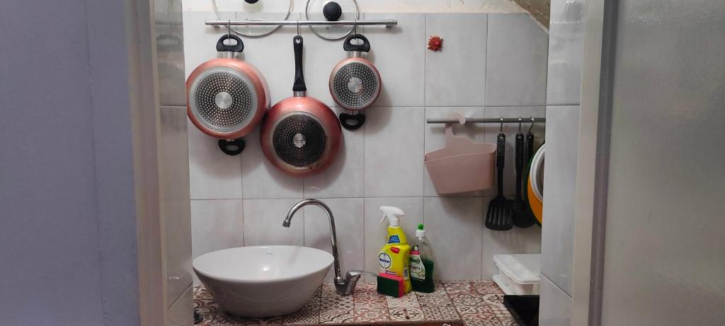 Łazienka w obiekcie Studio Room Pasilong Vacanza nel Salento