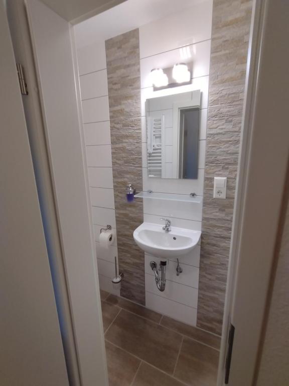 Koupelna v ubytování apartment-bb