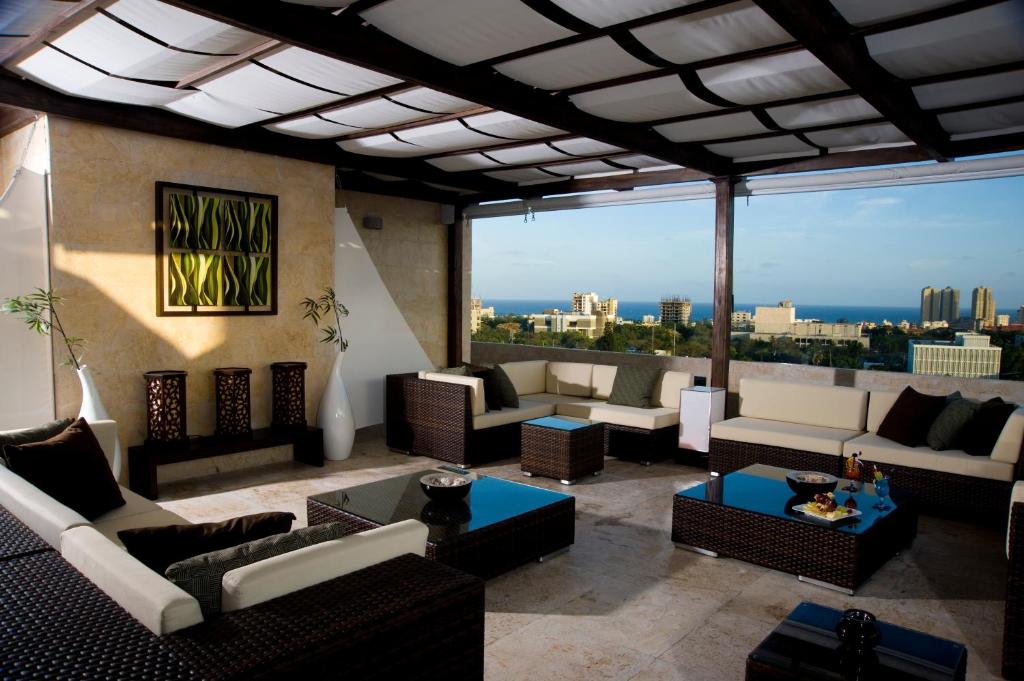 Posezení v ubytování Barceló Santo Domingo