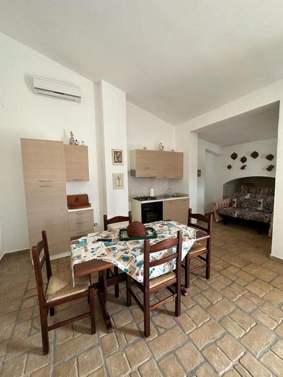 Kuchyň nebo kuchyňský kout v ubytování Masseria Triglie