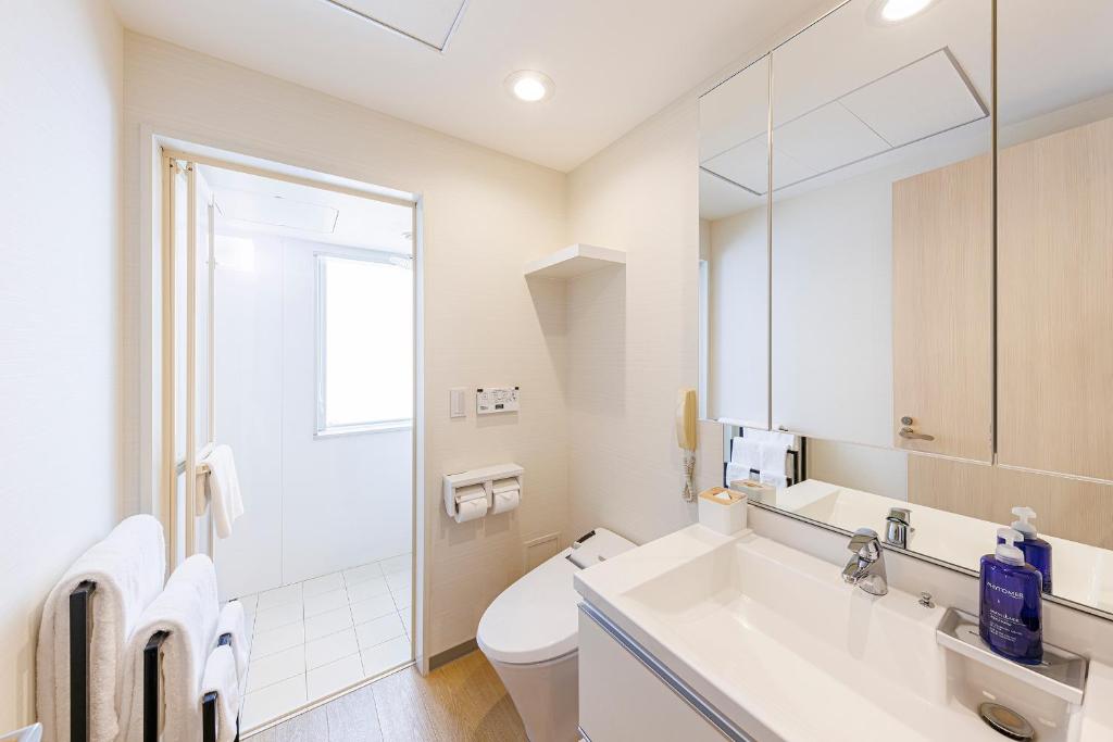 Koupelna v ubytování Fraser Residence Nankai Osaka