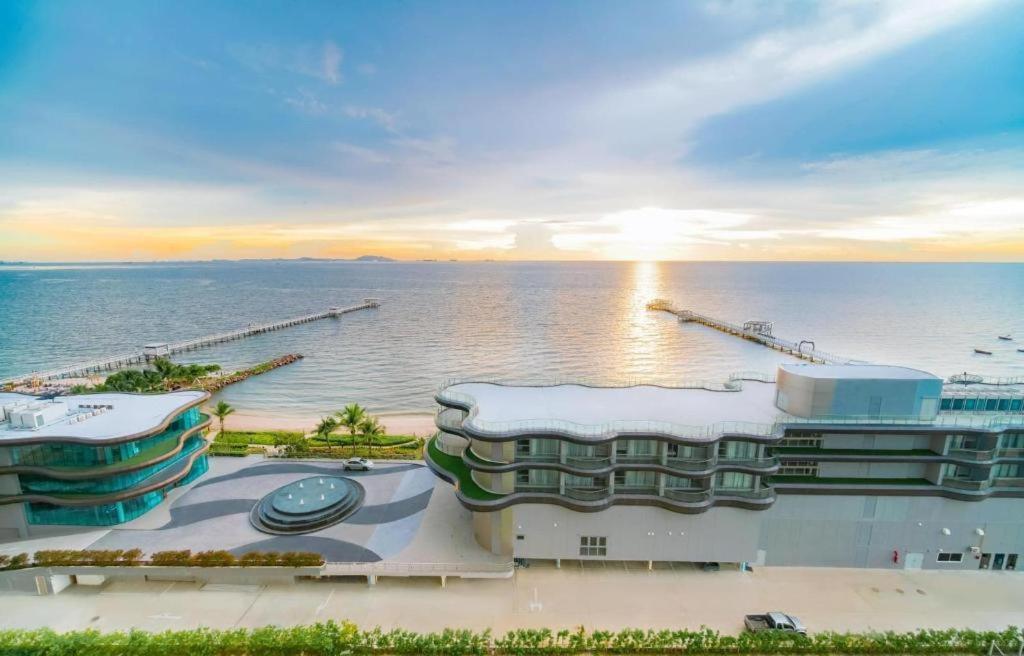a view of the ocean from a resort at Symphony of The Sea Hotel in Ban Thai Don (2)