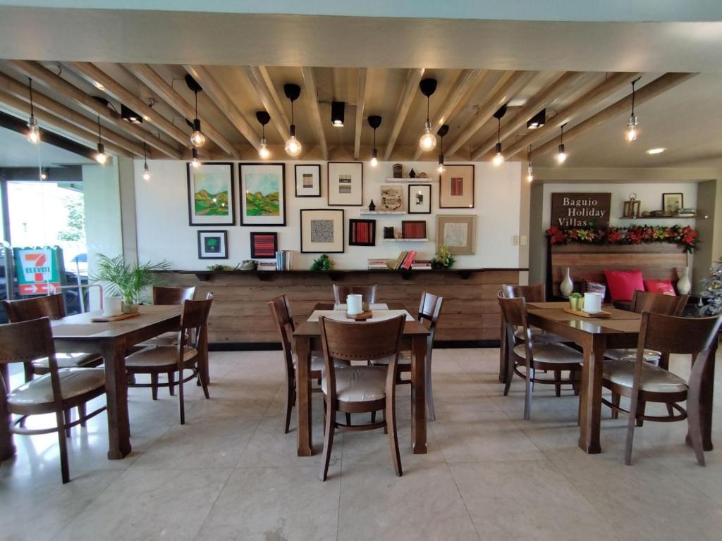 Posezení v ubytování Baguio Holiday Villas