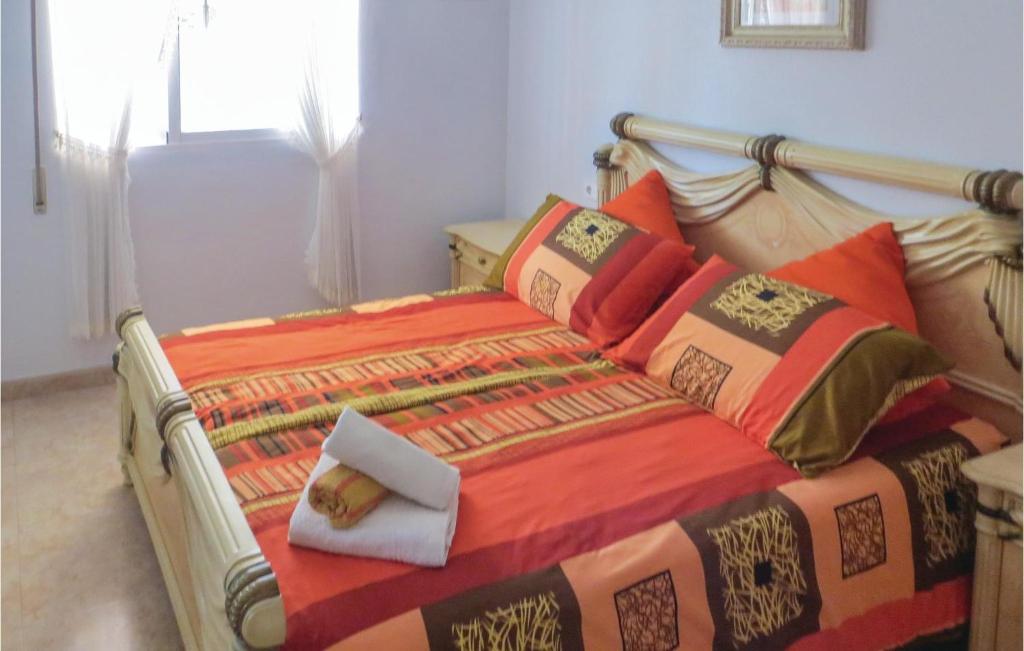 Posteľ alebo postele v izbe v ubytovaní 2 Bedroom Lovely Home In Torrevieja