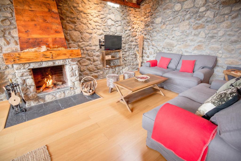 Posezení v ubytování R de rural - Borda del Mollà