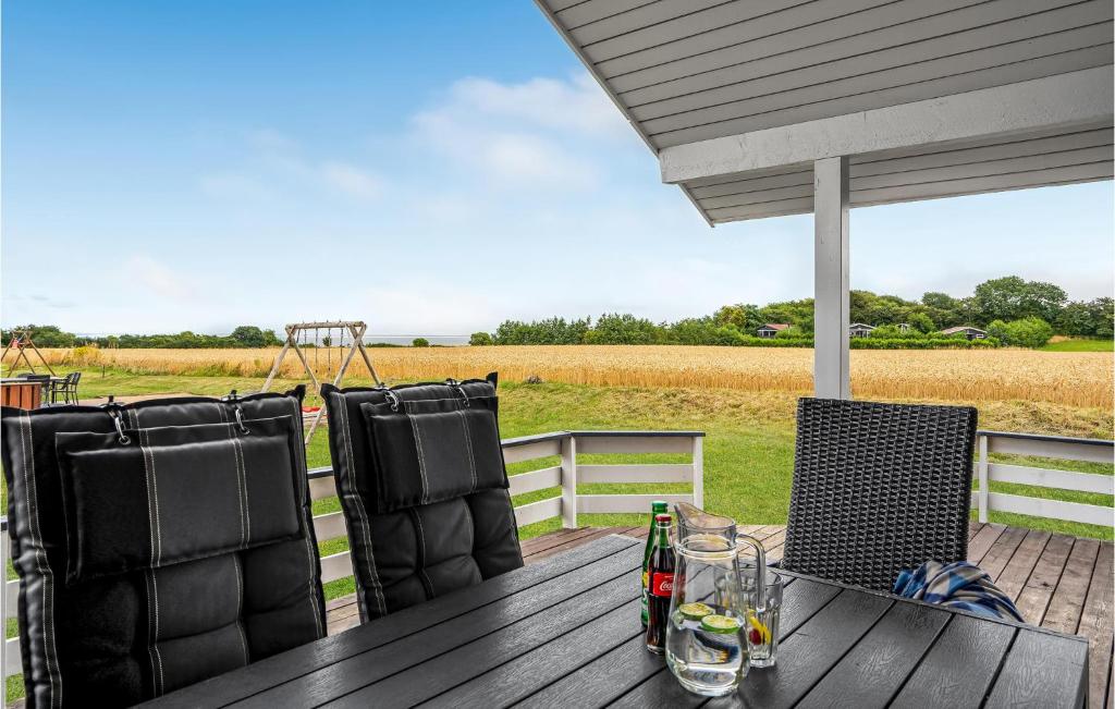 Balkón nebo terasa v ubytování Holiday Home Vinkelbæk Nordborg