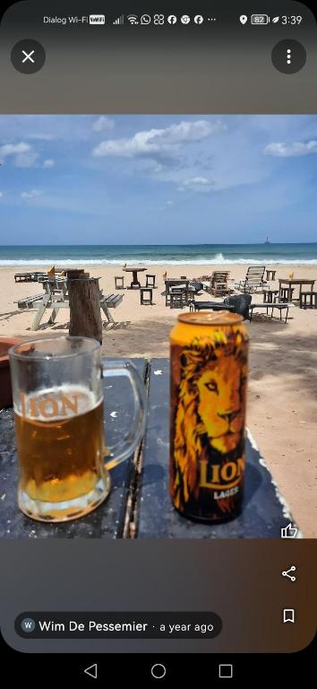 Nápoje v ubytování Surf reef beach