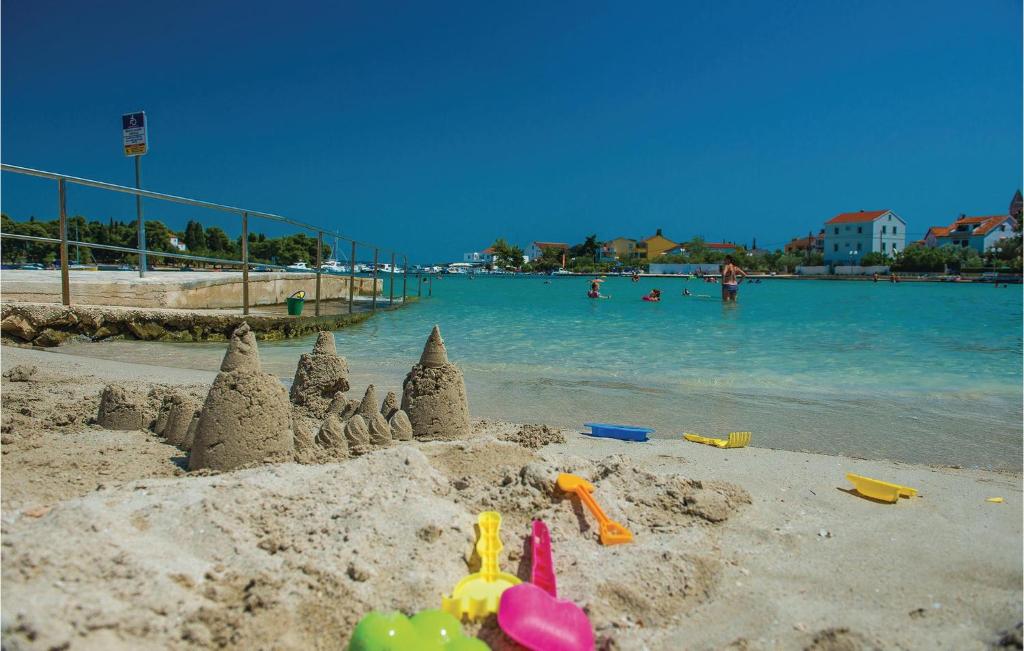 Plaża w domu wakacyjnym lub w pobliżu
