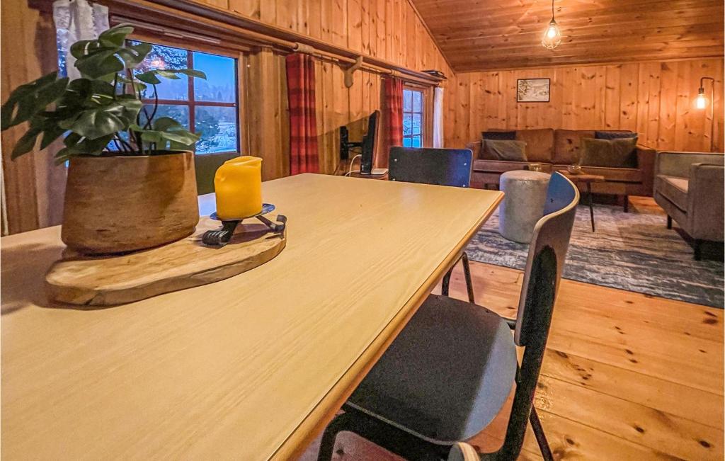 Posezení v ubytování Holiday Home Ringebu Måsåplassen Ii