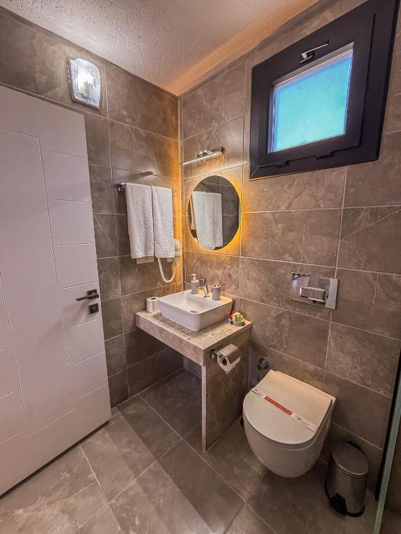 Koupelna v ubytování Aktaş Butik Hotel