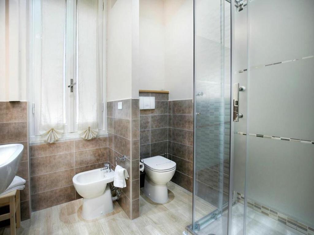 Koupelna v ubytování Guesthouse Vittoria Rooms - the Original since 2015