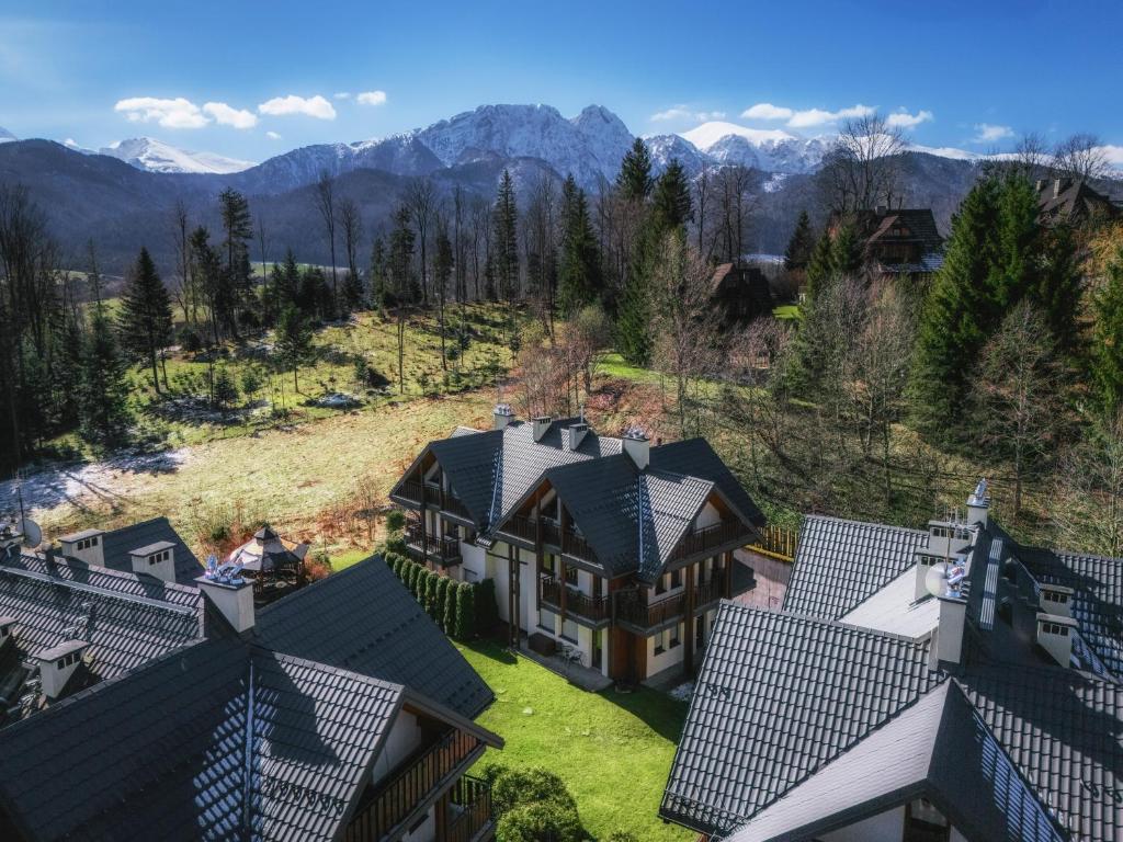 Výhľad na hory alebo výhľad na hory priamo z apartmánu