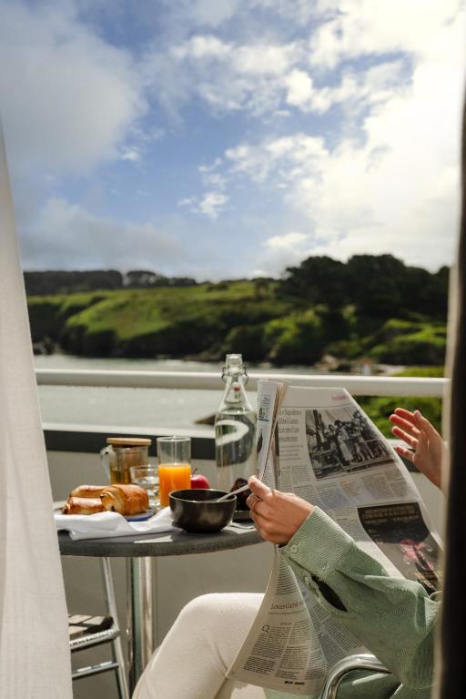 Le Cardinal - Belle-Ile-en-Mer - Chambre Double Avec Terrasse Et Vue Sur Mer
