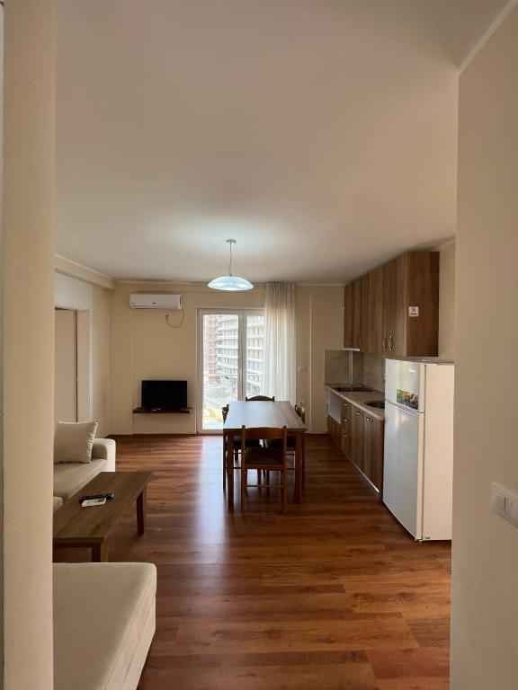 Kuchyň nebo kuchyňský kout v ubytování Aparthotel Rana Hedhun