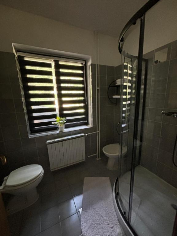 Koupelna v ubytování Guest House Kmečki Hram FORTUNA