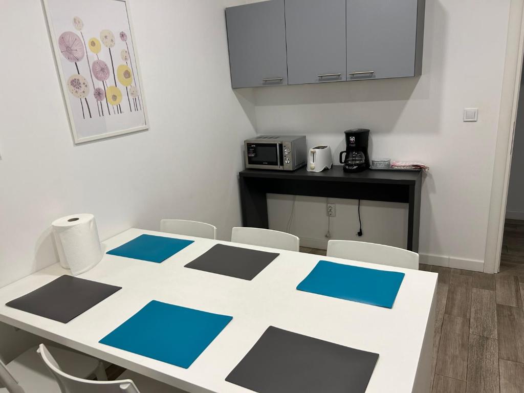 Kuchyň nebo kuchyňský kout v ubytování Rooms Bruno
